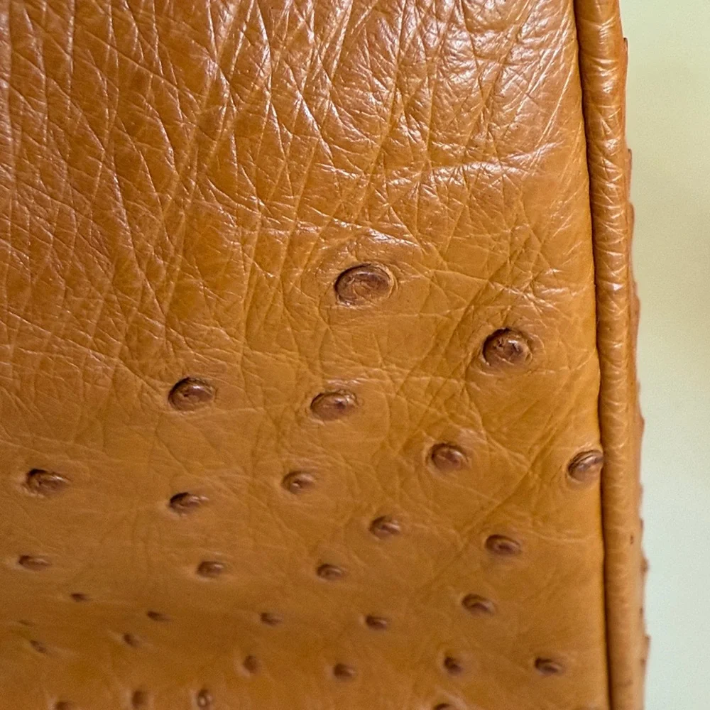 Custom Made Ostrich ‘Luxury Birkin’ 35 style bag - Picture 16 of 17
